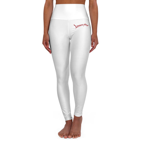 High-Waisted Yoga Leggings - Premium American Activewear - The Loungers Club